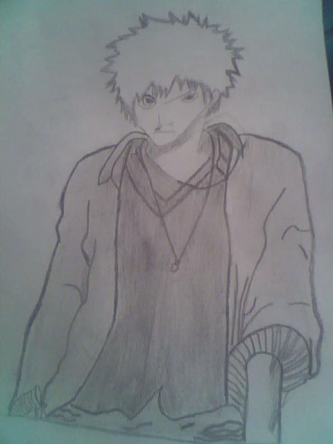 Ichigo se učí :D